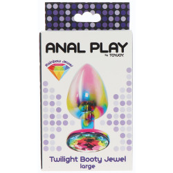 ANAL PLAY TOYJOY Bijou anal Twilight Rainbow L 8.5 x 4cm